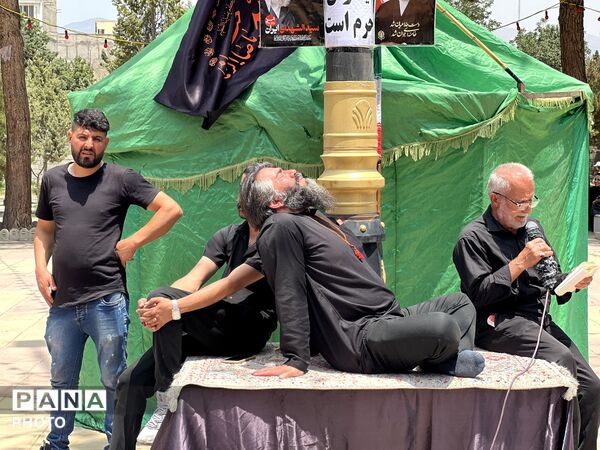 مراسم ظهر تاسوعا در شهرک ینگی امام  ساوجبلاغ