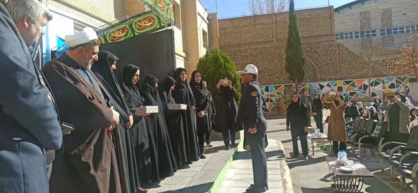 یادواره 118 شهید دانش‌آموز شهرستان بجنورد در مدرسه شاهد فاطمه زهرا(س)