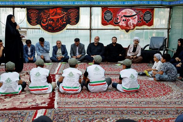 بازدید قائم مقام سازمان دانش‌آموزی از موکب‌های آذربایجان غربی