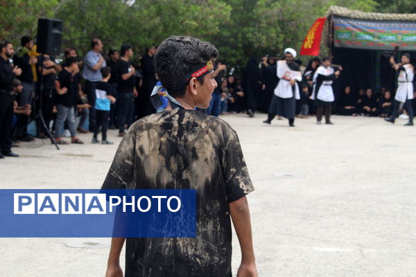 عزاداری اباعبدالله الحسین(ع)  روز عاشورا در استان هرمزگان