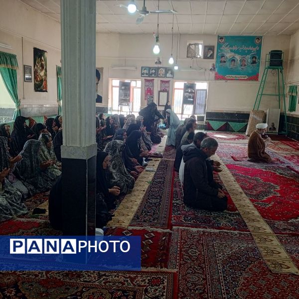 نماز عید فطر در مسجد صاحب الزمان روستای گزکوه