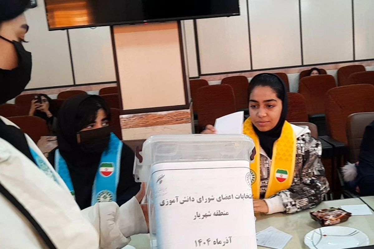  انتخابات مرحله‌ منطقه‌ای شورای دانش‌آموزی شهرستان شهریار