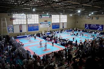 درخشش دختران کاراته‌کای ایران در قلب شهریار