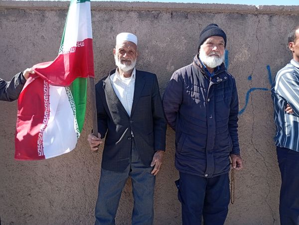 حضور مردم روستای براباد در راهپیمایی روز جهانی قدس