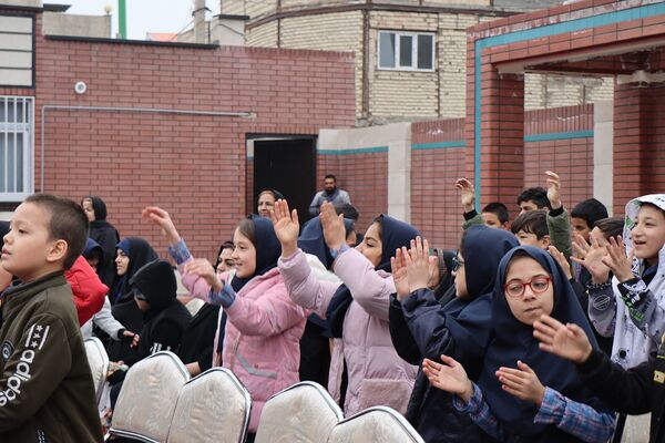 آیین افتتاحیه مدرسه امام حسن(ع) منطقه کهریزک 