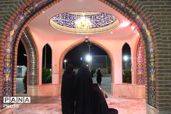 مراسم گرامیداشت شهید امیرحسین حسن‌نژاد در اکرمیه یزد