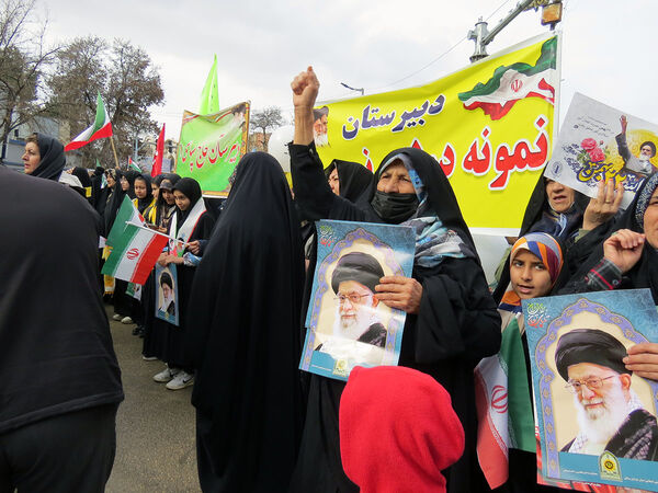 راهپیمایی روز ۲۲بهمن شهرستان بجنورد