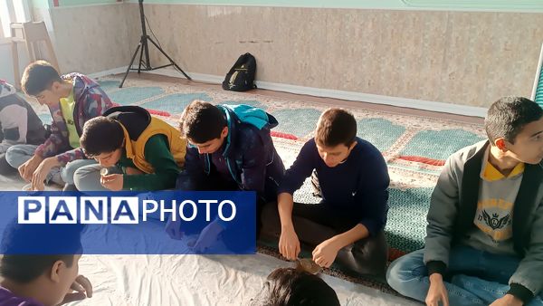 برگزاری زیارت عاشورا در دبیرستان شاهد ابوذر غفاری نیشابور در  اولین هفته  آذر ماه 