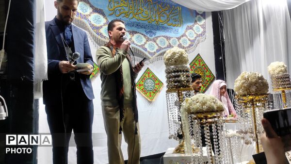 جشن سالگرد ازدواج آسمانی امام علی(ع) و حضرت زهرا(س) در گلوگاه 