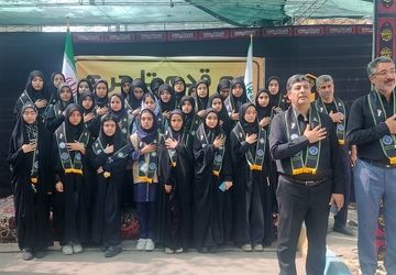 چکیده‌ای از خدمات فرهنگی موکب دختران سازمان دانش آموزی 