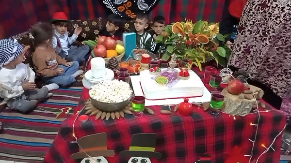 از دل کلاس تا گرمای کرسی؛ یلدای لُری در نام‌آوران