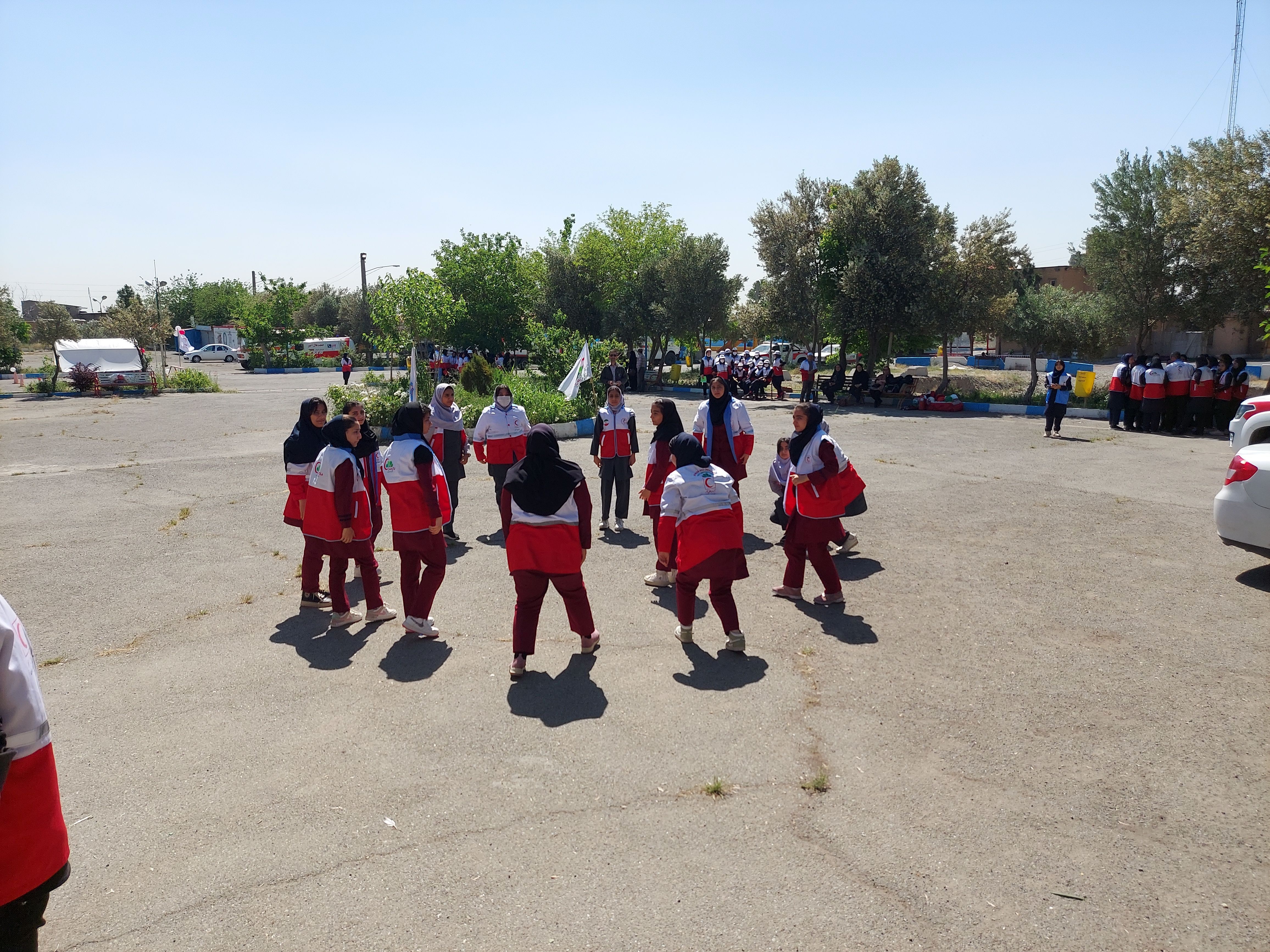 حضور دانش‌آموزان فیروزکوهی در دوازدهمین دوره المپیاد آماده دادرس