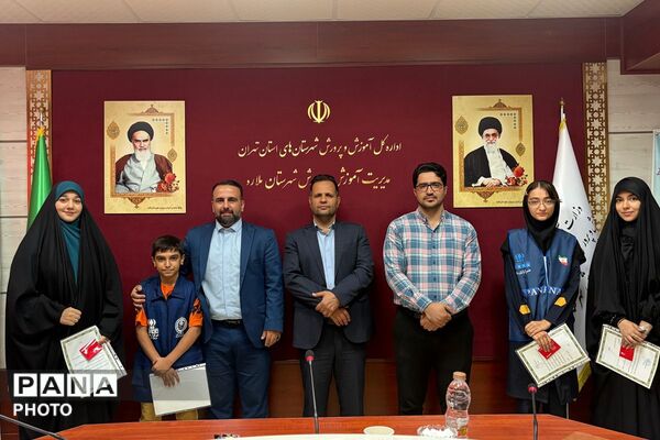 تجلیل از خبرنگاران پانا شهرستان ملارد  