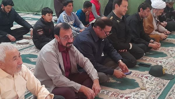 برگزاری آئین عبادی،سیاسی نماز جمعه در شهر قاضی 