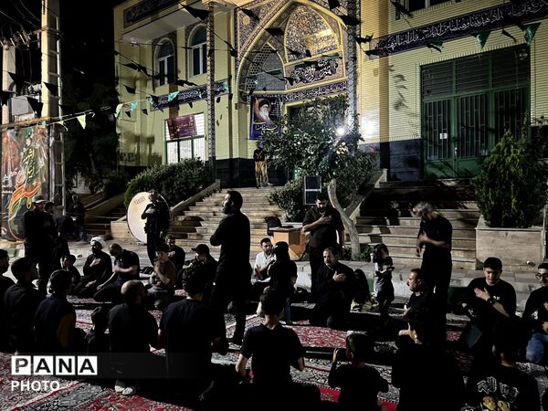 مراسم شور حسینی در ساوجبلاغ شهرک ینگی امام