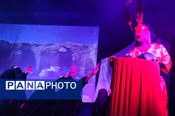 اجرای نمایش آیینی سرگذشت در مشهد