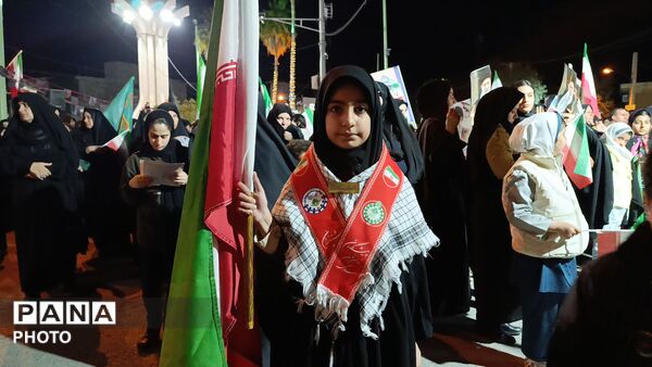 همایش بزرگ خونخواهان امام شهید در پلدختر 