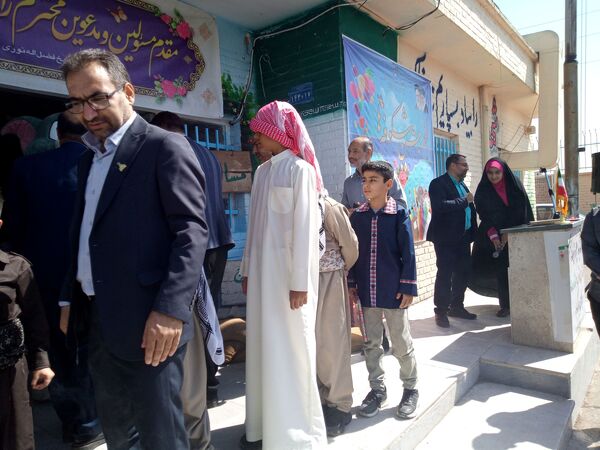برگزاری آیین بازگشایی مدارس در مدرسه شیخ فضل‌الله صفادشت