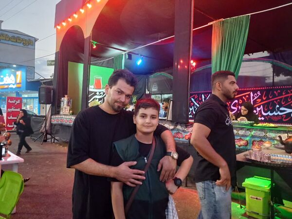 میهمانی عزاداران حسینی در موکب‌های محرمی فریدونکنار 