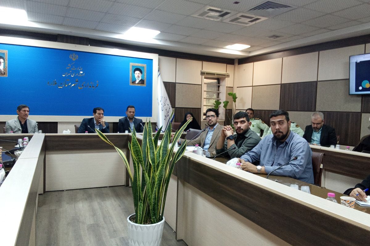 برگزاری جلسه طرح نماد در فرمانداری شهرستان ملارد 