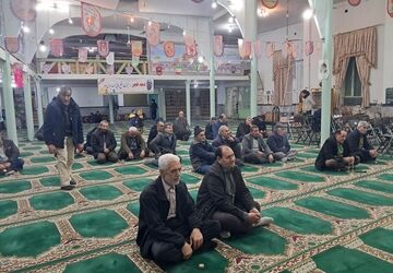 جشن میلاد امام سجاد (ع) و روز جانباز در مسجد صاحب الزمان آشخانه