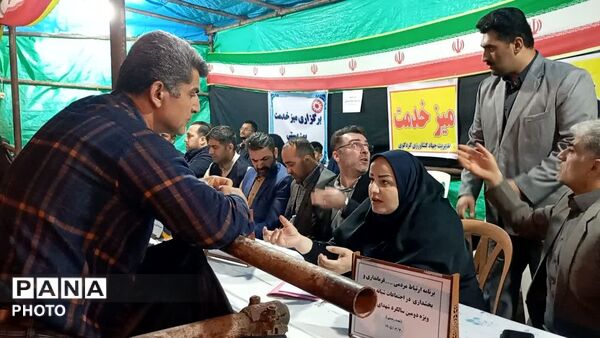 برنامه ارتباطی و مردمی میز خدمت در کردکوی