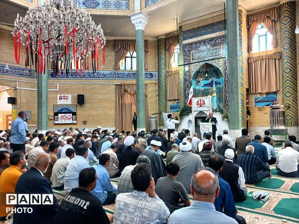 نماز عبادی‑سیاسی جمعه همزمان با هفته وحدت در باخرز