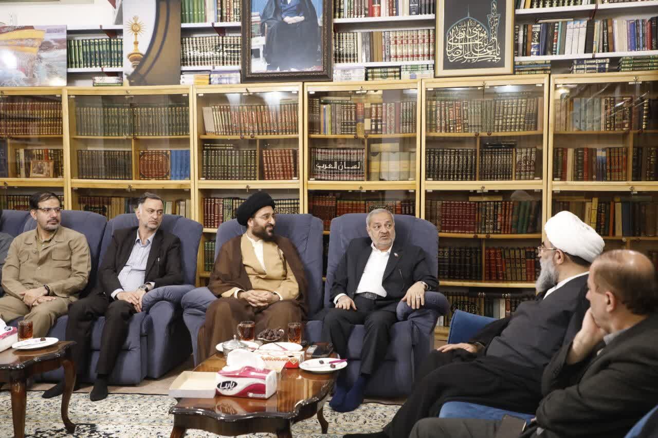دیدار وزیر آموزش و پرورش با علما و مراجع تقلید در قم