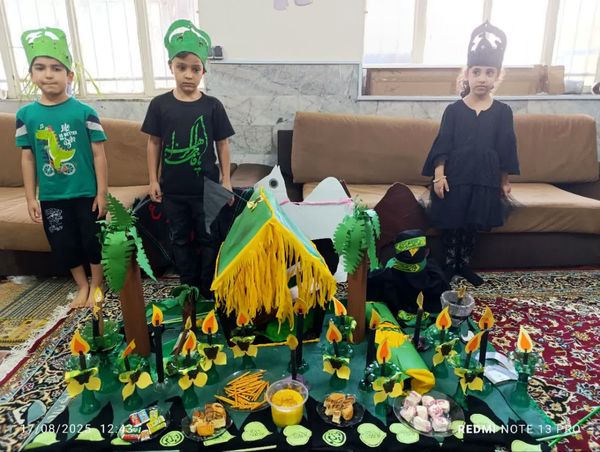 اندر احوالات کودکان کوچک دارالقرآن امام علی(ع) 