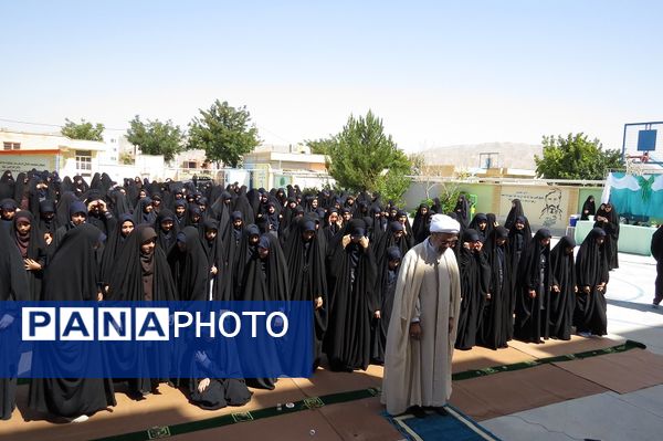 برگزاری  زنگ نماز با شعار «‌مِهر با مُهر»