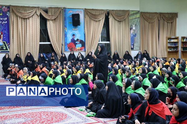 افتتاحیه اردوی دختران زیارت اولی استان خراسان رضوی 