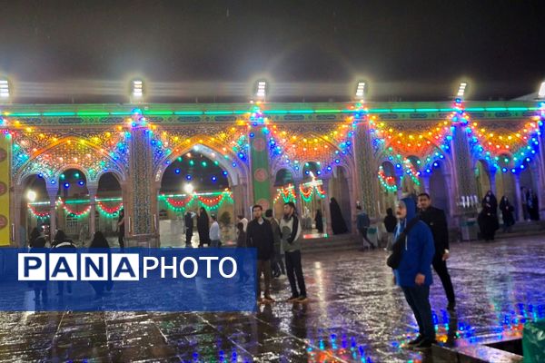 جشن نیمه شعبان در حرم عبدالعظیم حسنی(ع)
