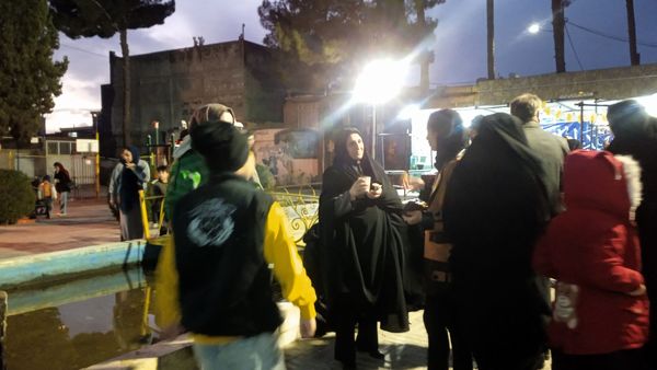 جشن خیابانی مهر علوی در شهرستان کاشمر 