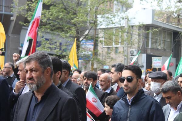راهپیمایی روز جهانی قدس در ساری