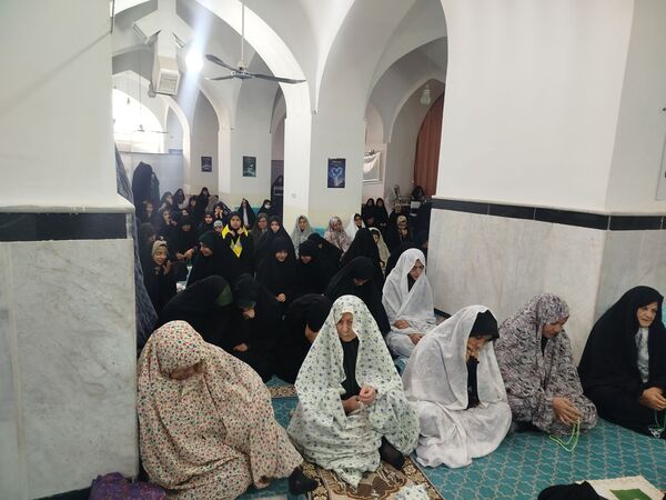 نماز عبادی سیاسی جمعه در مصلی مسجد جامع خلیل آباد 