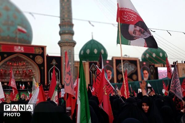 وداع با آقای شهید ایران در آستان مقدس جمکران