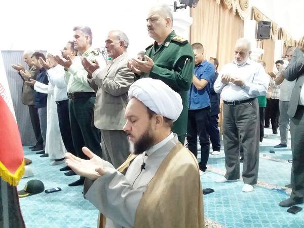 نماز عید سعید قربان در شهرستان خلیل آباد 
