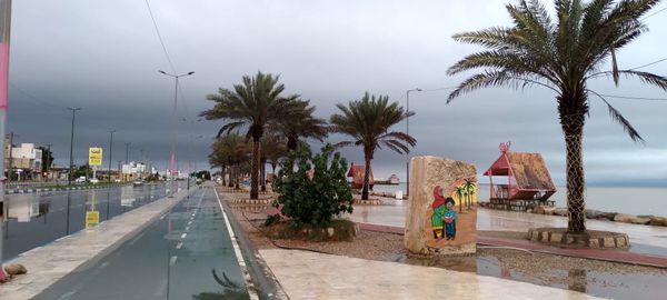 باران، چهره بندرعباس را تازه کرد