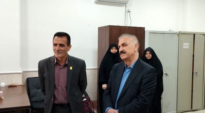 بازدید فرهاد علیپور از دانشگاه فرهنگیان استان گلستان