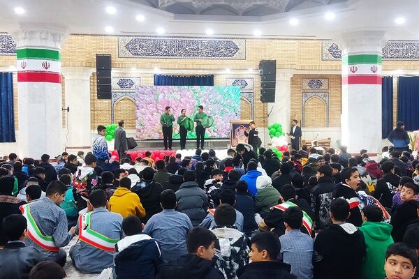 جشن تکلیف دانش‌آموزان پسر منطقه کهریزک 