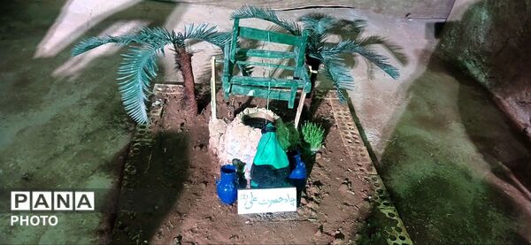 بازآفرینی حماسه کربلا در قاب نمایشگاه