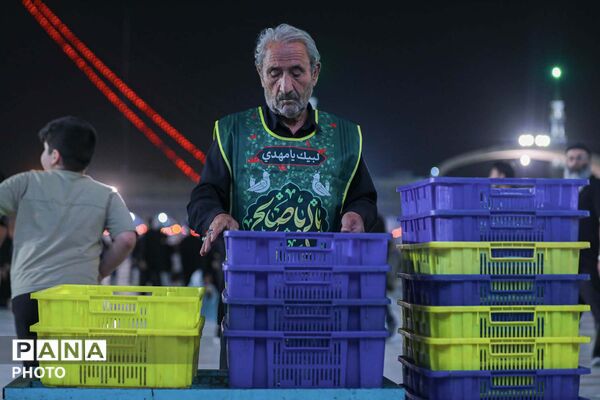 مراسم شام غریبان در مسجد مقدس جمکران