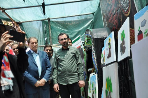 بازدید قائم‌مقام سازمان دانش‌آموزی وزارت از مواکب دانش‌آموزی کرمانشاه در مسیر خدمت‌رسانی اربعین