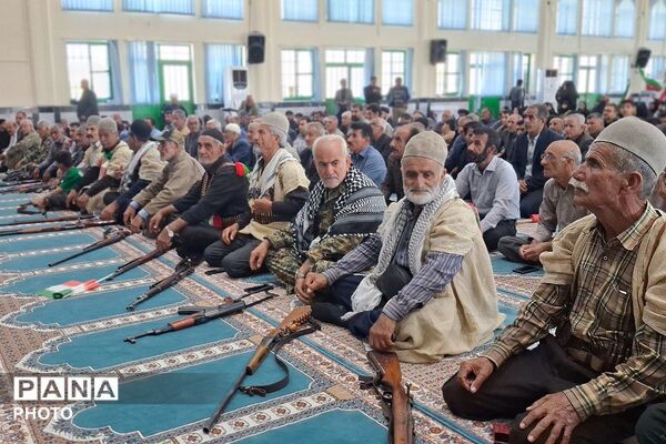 میزبان بغض‌های آسمانی، سوگواری مردمان باشتی در مراسم اربعین قائد امت