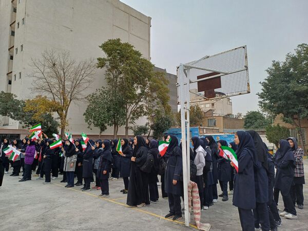 مراسم بزرگداشت شهید سید حسن نصرالله در ناحیه ۲ مشهد