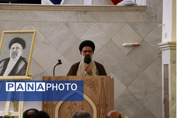 مراسم بزرگداشت شهدای خدمت در مسجد جامع شهرستان آباده 