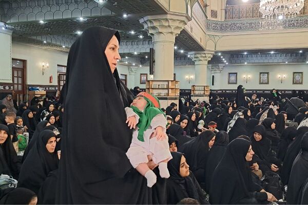 همایش شیرخوارگان حسینی  در حرم حضرت عبدالعظیم حسنی