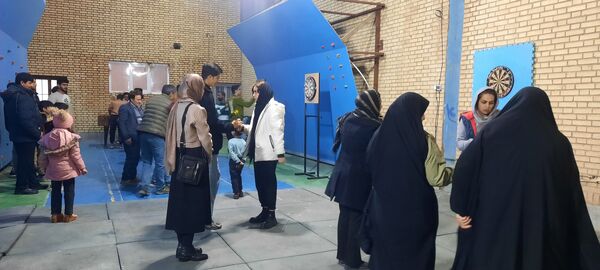 مسابقات دارت در سالن تختی شهرستان سملقان