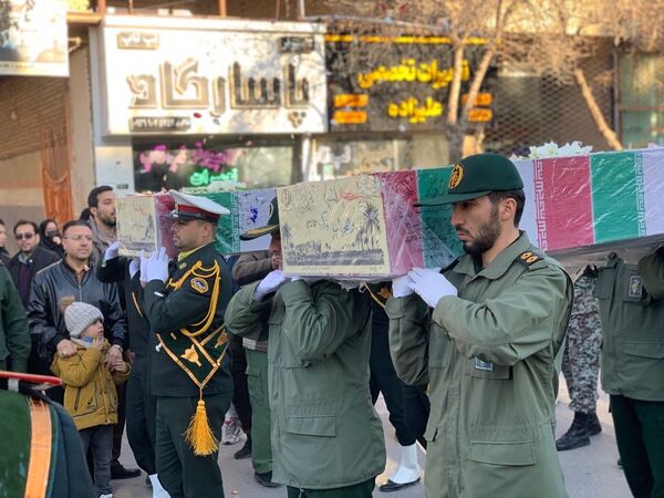 استقبال پرشور مردم شهر آشخانه از شهدای گمنام