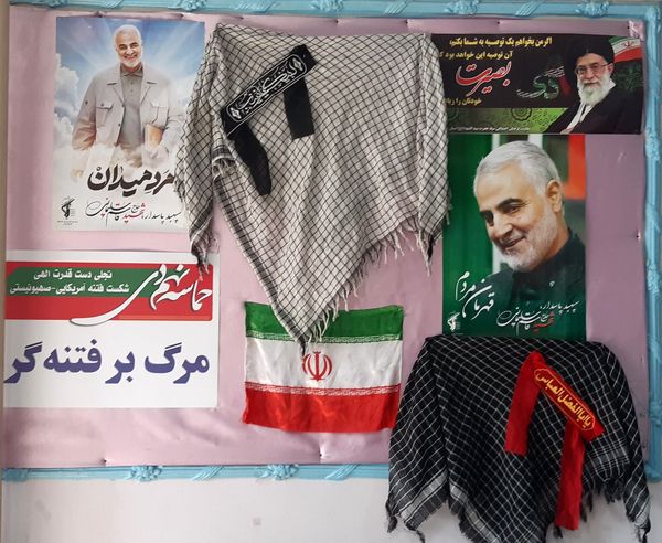 گرامیداشت پنجمین سالگرد شهادت سردار دلها در مدارس پردیس 